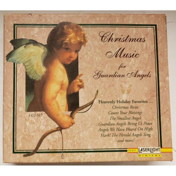 CD "Christmas Music for Guardian Angels" 1997 3 CD Pack 37 songs Multiple Artist - Picture 1 of 5